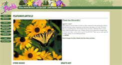 Desktop Screenshot of pecksgreenthumb.com
